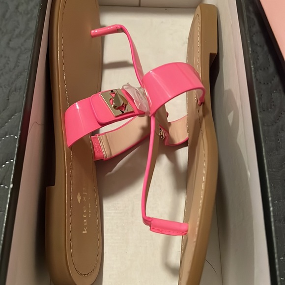 Kate Spade sandals NWT pink 8.5 - Picture 2 of 6